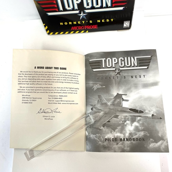Top Gun Hornet’s Nest vintage 1998 video game combat flight simulation - Picture 9 of 10